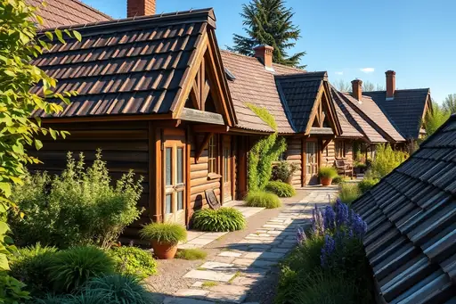 Weg aus alten Dachziegeln – Ideen für Gartenwege aus wiederverwendeten Dachziegeln und Hinweise zur Verlegung